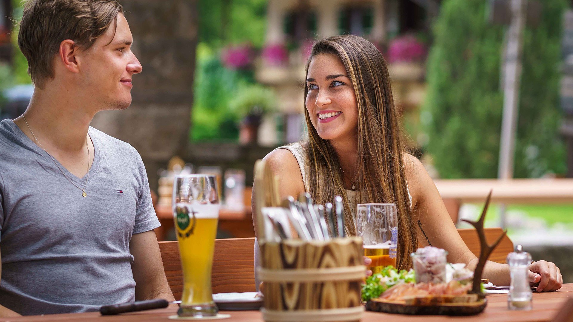 Restaurant Biergarten Fischbachau, © Dietmar Denger