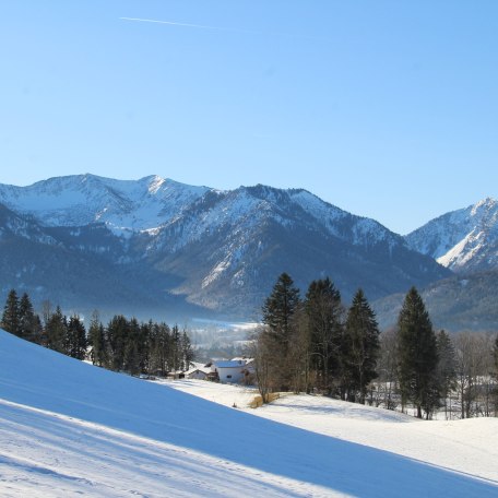 Die Aussicht im Winter, &copy; im-web.de/ Touristinformation Fischbachau