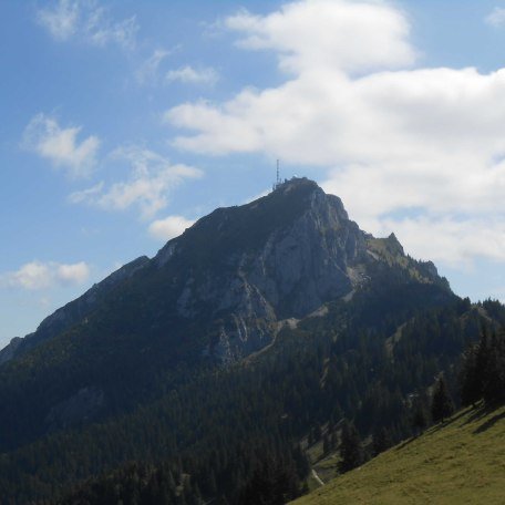 Der Wendelstein - vom Haus aus zu Fuß in 3,5 Stunden bis zum Gipfel (oder mit der Seilbahn ab Osterhofen in 7 Minuten), © im-web.de/ Touristinformation Fischbachau
