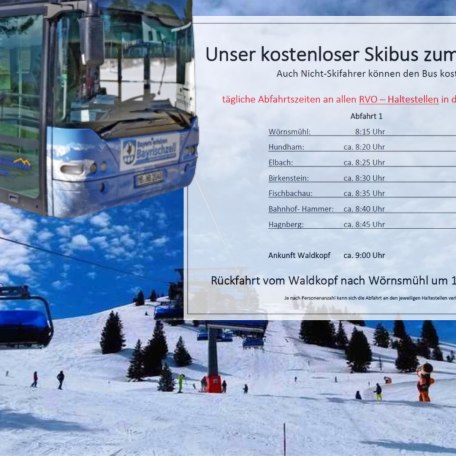 Skibus, &copy; im-web.de/ Touristinformation Fischbachau