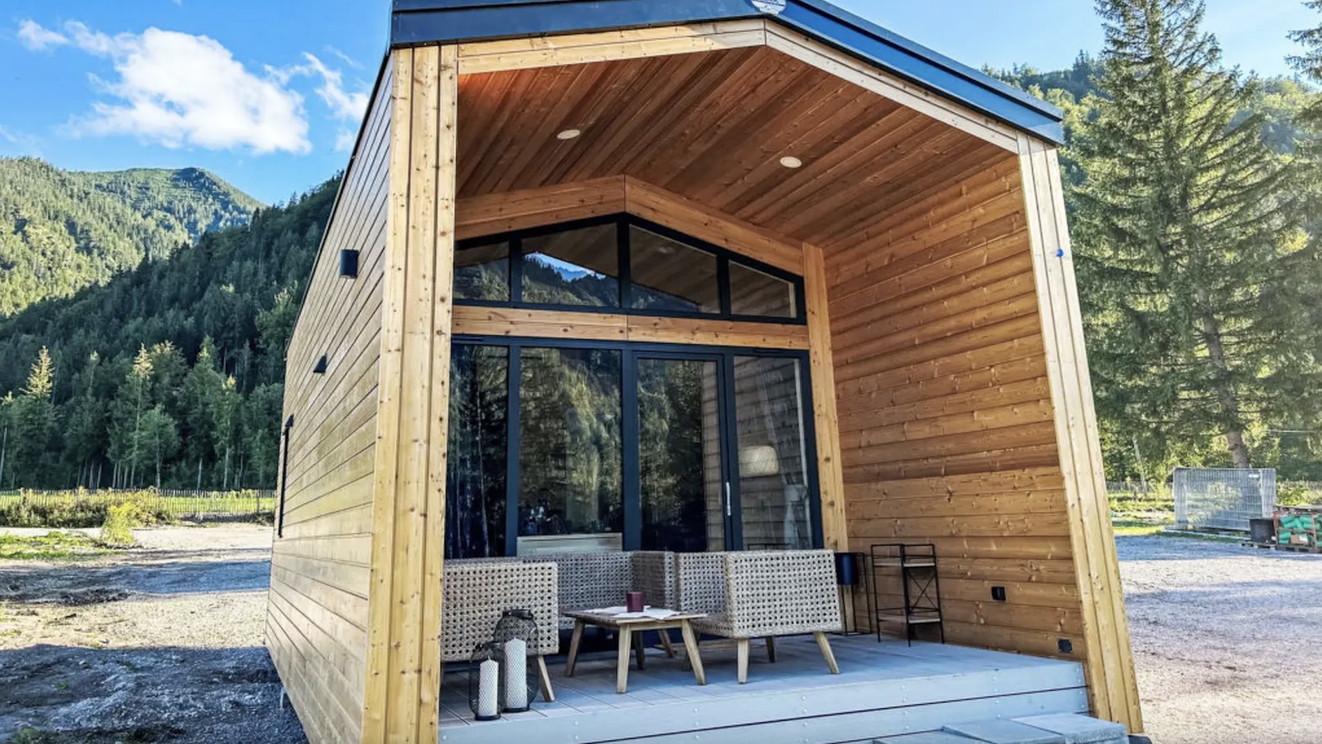 Glockenalm Tiny Chalet außenansicht, © NATURAMA Glockenalm Glockenalm Tiny Chalet außenansicht, © NATURAMA Glockenalm