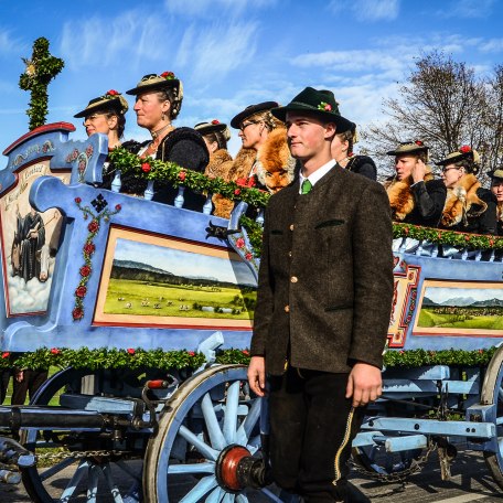 Leonhardifahrt Hundham Oberbayern, © Florian Liebenstein