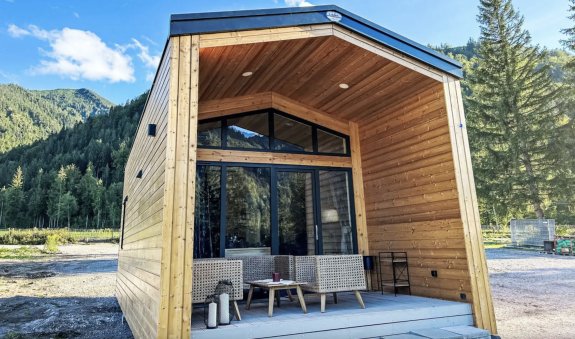 Glockenalm Tiny Chalet au&szlig;enansicht, &copy; NATURAMA Glockenalm