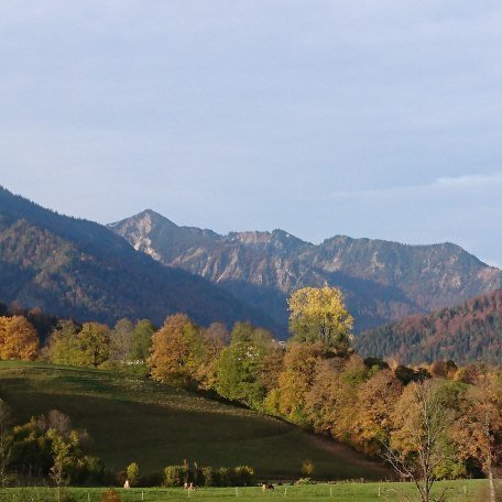 der Ausblick im Herbst, © im-web.de/ Touristinformation Fischbachau