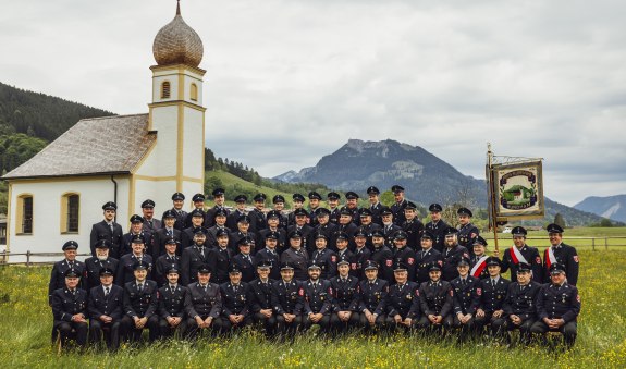 Feruwehr Hundham gruppenfoto kapelle