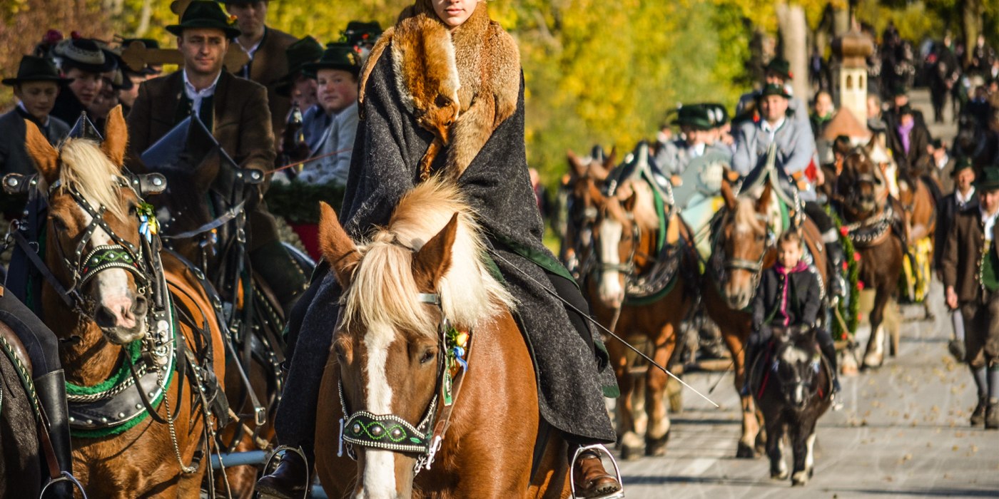 Leonhardifahrt Hundham Oberbayern, © Florian Liebenstein